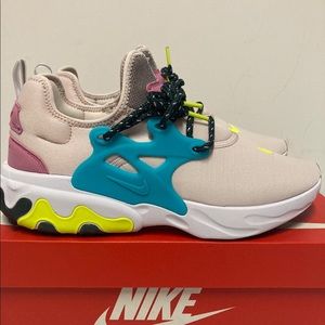 New Nike react presto rose lemon womens sneakers